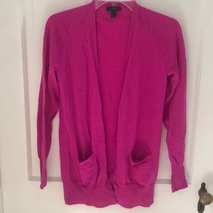 J crew cardigan